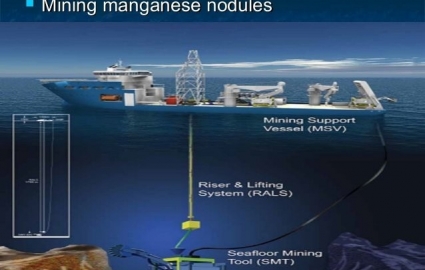 استفاده از ربات‌های حفاری برای استخراج معادن اقیانوسی