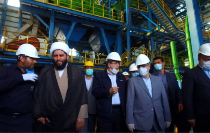 کارخانه فرآوری کنسانتره زغال سنگ ممرادکو در طبس یکی دیگر از پروژه‌های میدکو افتتاح شد