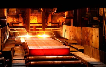 رکورد تولید ماهیانه شمش تختال شرکت فولاد خوزستان شکسته شد