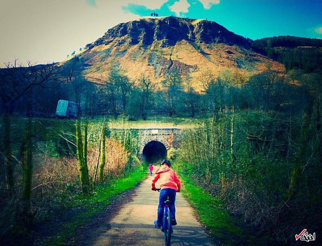 تبدیل تونل قدیمی زغال سنگ به طولانی‌ترین مسیر دوچرخه سواری اروپا