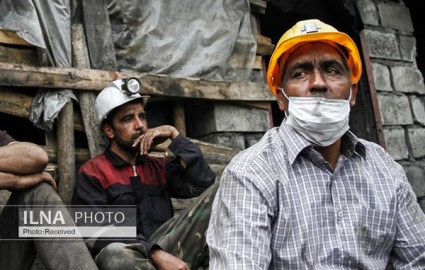 اعتراض کارگران معدن زغالسنگ گلندرود به پیمانی شدن