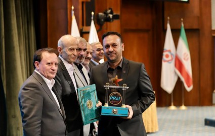 اهدای جایزه «ستاره ملی» به مدیر گروه روابط عمومی شرکت ملی صنایع مس ایران